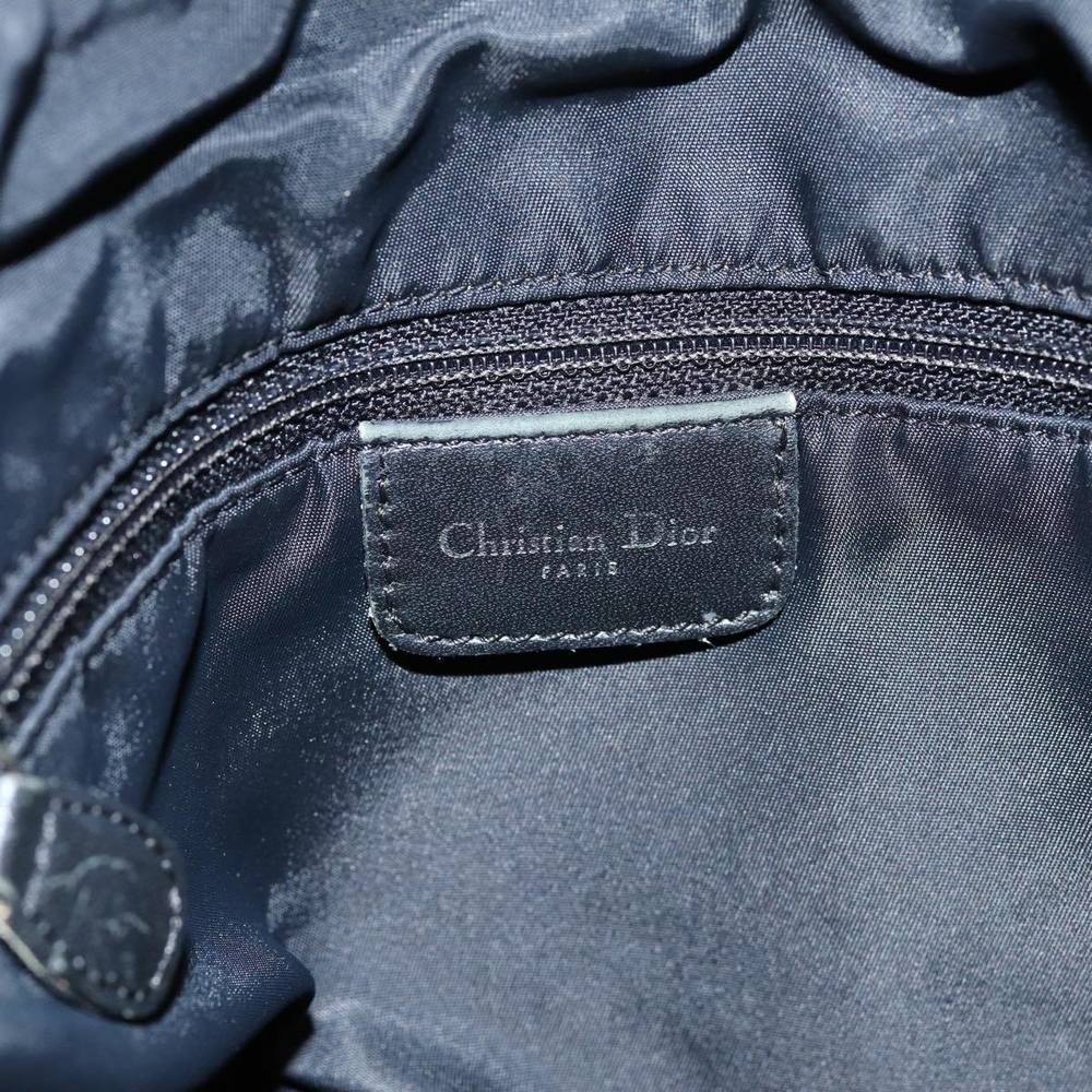 Christian Dior Trotter Canvas Shoulder Bag Black Auth 82279 - Picture 16 of 16